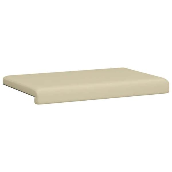 Maison Exclusive - Bänk Kudde Konstläder Kräm Djup 35 cm Grädde