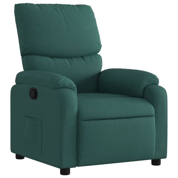 Maison Exclusive - Mørkegrøn Recliner Stol i Stof