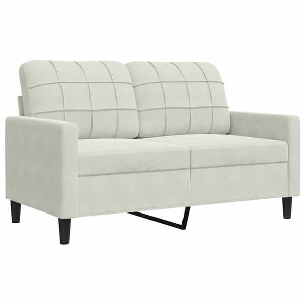 Maison Exclusive - Sæt af 4 sofaer med puder i cremevelour
