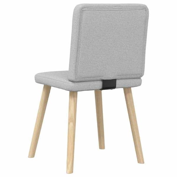 Maison Exclusive - Ruokatuolit 2 kpl harmaa pilvi kangas