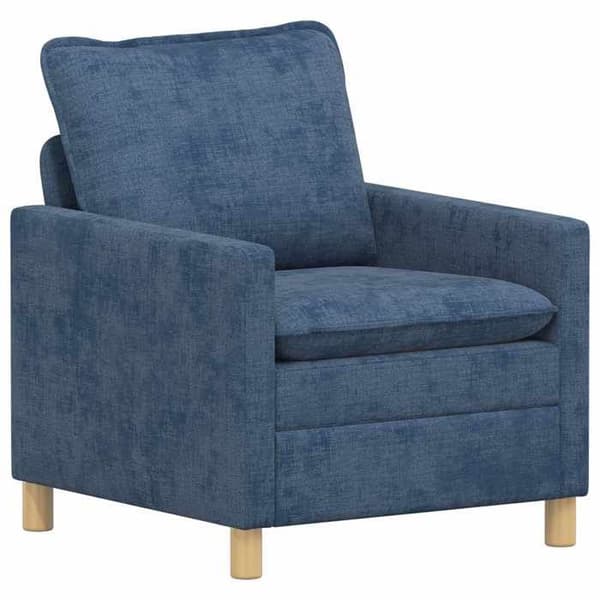 Maison Exclusive - Sofa Blå 76 x 81 x 87,5 cm Polyester