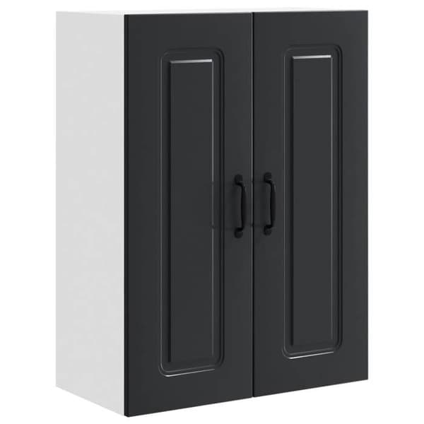 Maison Exclusive - Kalmar Sort opvaskemaskinepanel 60 x 31 x 80 cm Svart