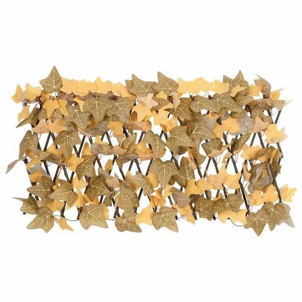 Maison Exclusive - Udvidelig kunstig ahornblad trellis 5 stk.