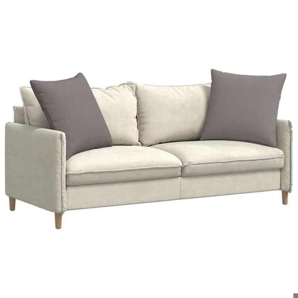 Soffkuddar - EXKLUSIVT HEM - 80 x 80 cm - 2-pack - Taupe - Avtagbar dragkedja Mol