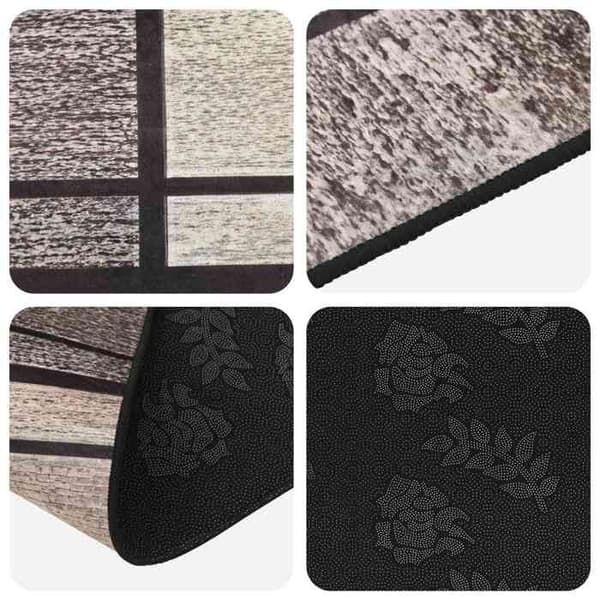 Løber - EKSKLUSIVT HUS - LESAKA - 80x350 cm - Diamantvelour - Brun brun