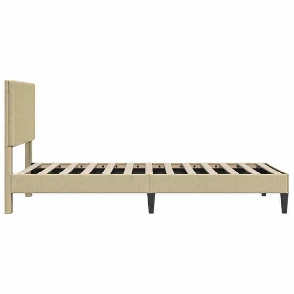 Maison Exclusive - Sengestel med hovedgærde Grå Grøn Lys 90 x 190 cm Grå Ljusgrön