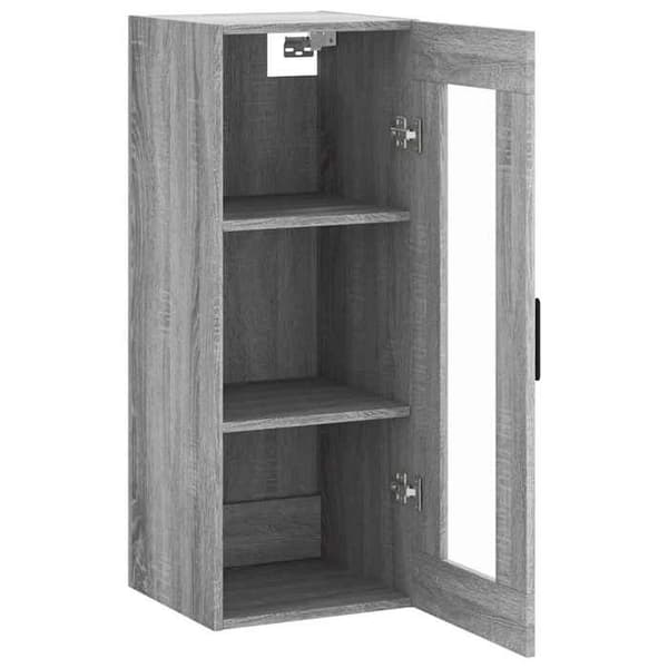 Maison Exclusive - Väggskåp sonoma grå 34,5x34x90 cm