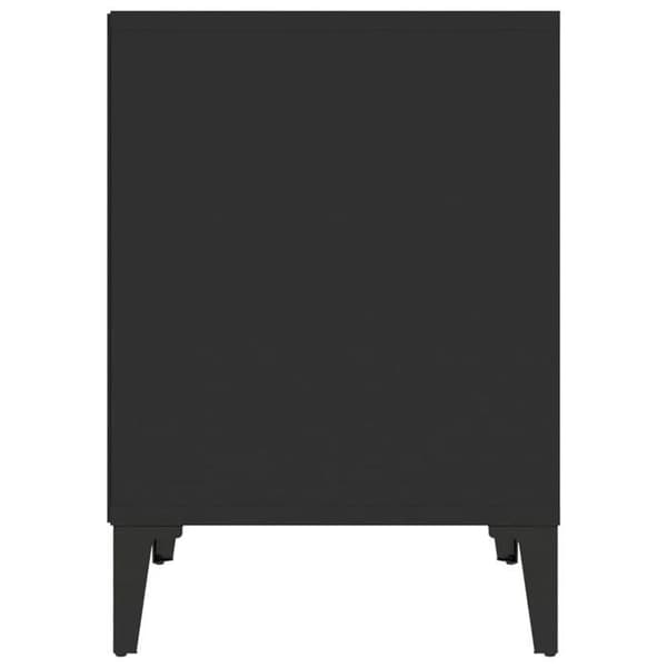 Maison Exclusive - Natbord Sort 40x35x50 cm