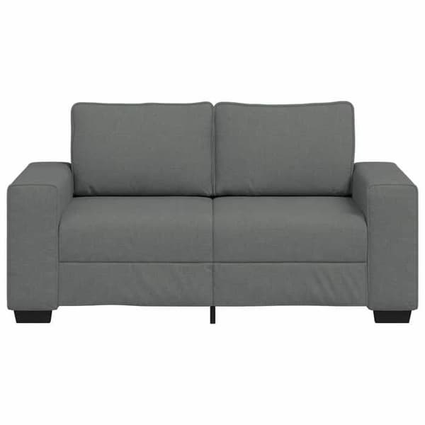 Maison Exclusive - Mörkgrå 2-sitssoffa 160x77x82 cm tyg