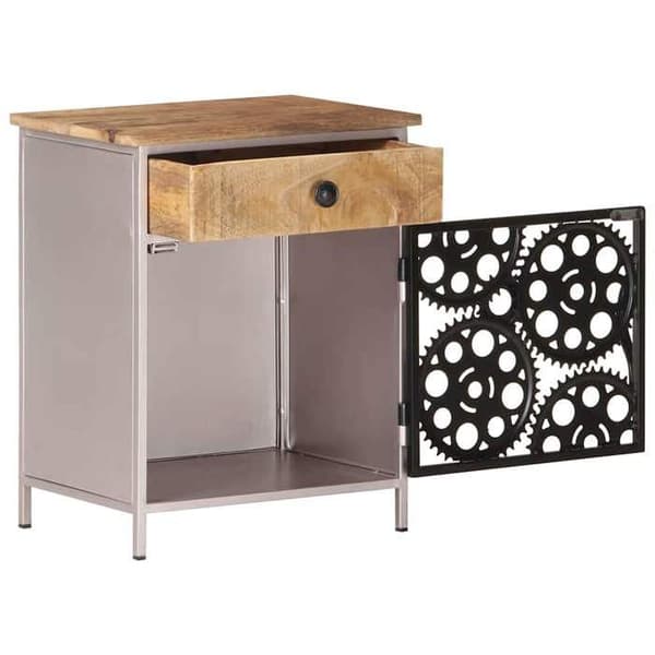 Maison Exclusive - Natbord 40x30x50 cm Ubehandlet mango træ