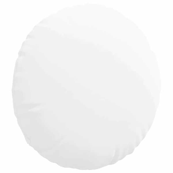 Maison Exclusive - Sittkuddar 2 st Tyg Vit Ø80 x 29 cm Vit