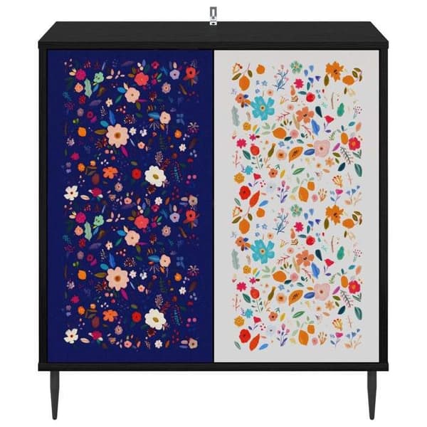 Maison Exclusive - Buffet MAINZ Sort eg 69 x 33 x 76 cm Ingeniørtræ