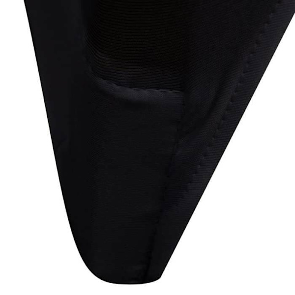 Elastisk stolbetræk - Eksklusivt hjem - Sort - Op til 100 cm - 90% polyester/10% elastan Svart