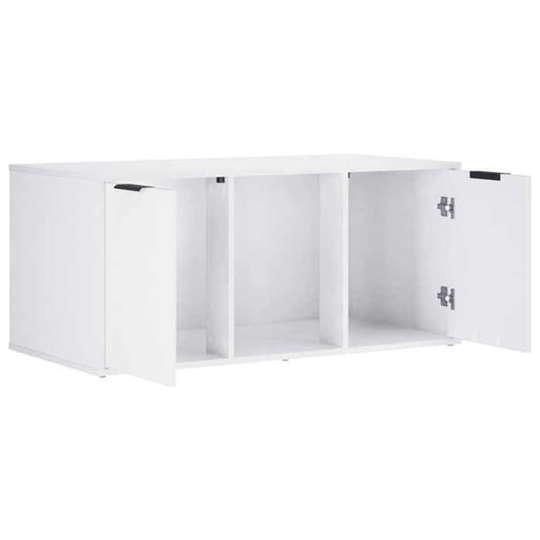 Maison Exclusive - Möbel för kattlåda Vit 100 x 49 x 45 cm Vit