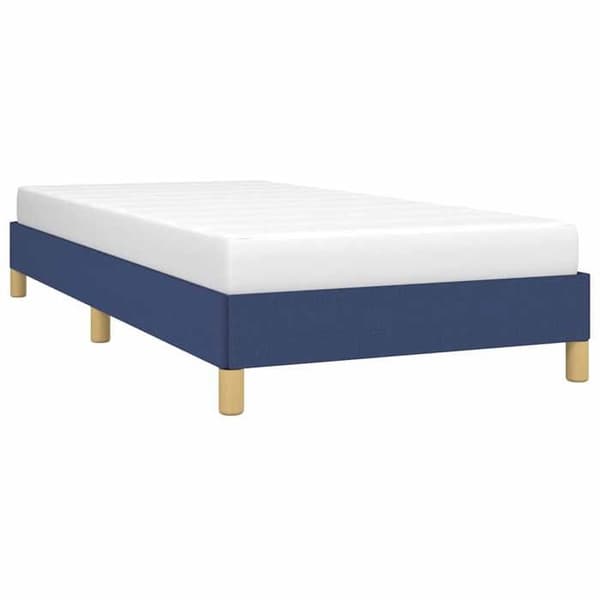 Maison Exclusive - Sengestel uden madras blå 80x200 cm stof