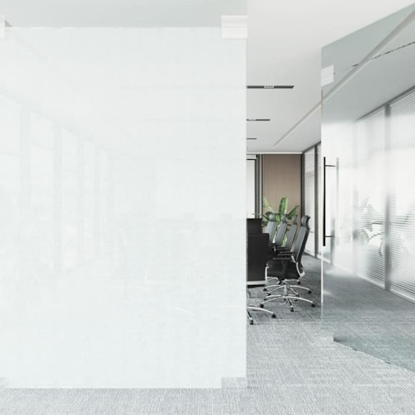 Fönsterfilm - PVC - Transparent - 45x1000cm - Antireflex - Frostad design Transparent