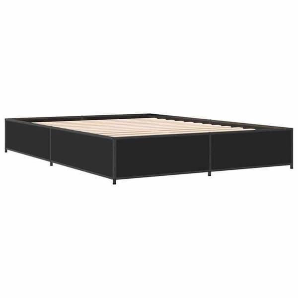 Maison Exclusive - Sengestel uden madras sort 120x190 cm