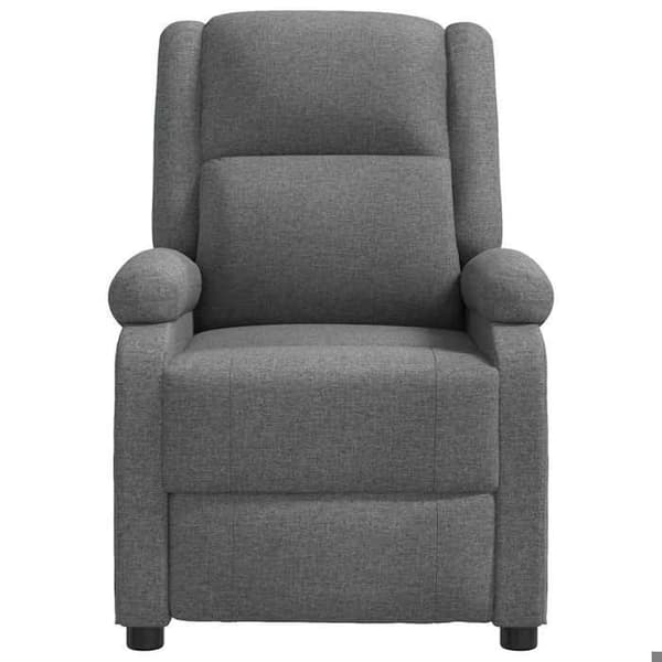 Maison Exclusive - Grått tyg reclinerfåtölj