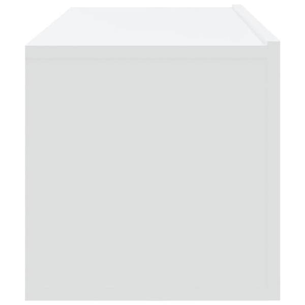 Maison Exclusive - Vægmonterede TV-møbler 4 stk hvid 100x30x30 cm Vit