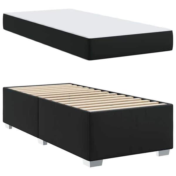 Maison Exclusive - Sängram Svart 80 x 200 cm PVC