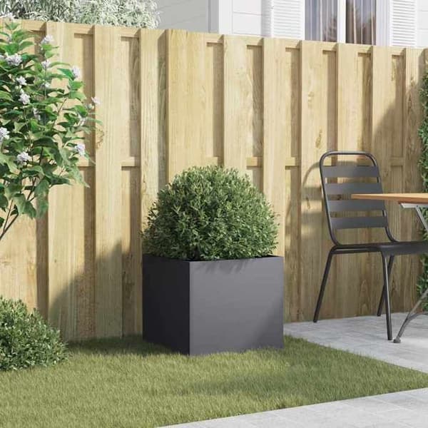 Maison Exclusive - Jardinière antracit 42x40x39 cm stål