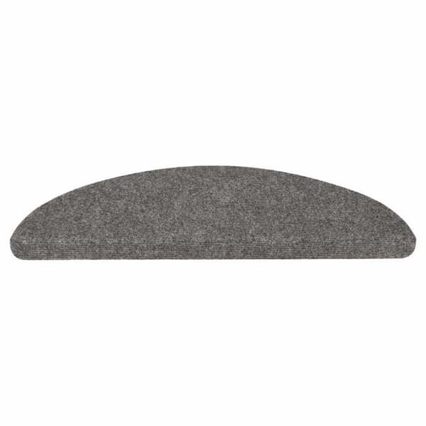 Maison Exclusive - Selvklebende trappetæpper 30 stk grå 56x17x3 cm
