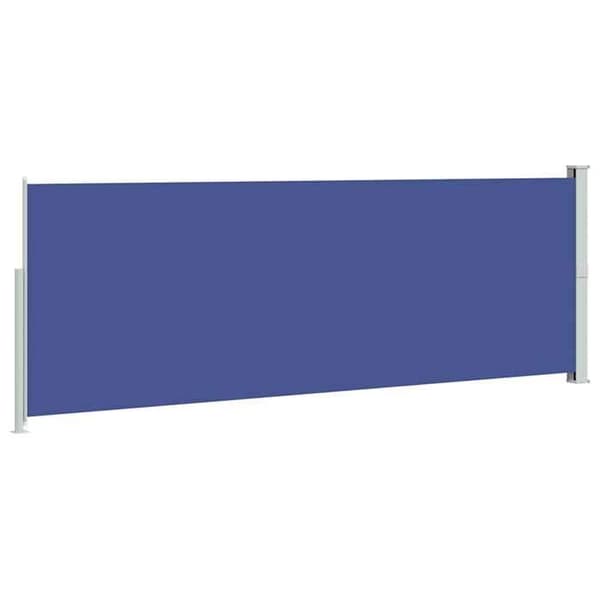 Maison Exclusive - Fällbart sidotak 160 x 500 cm Blå