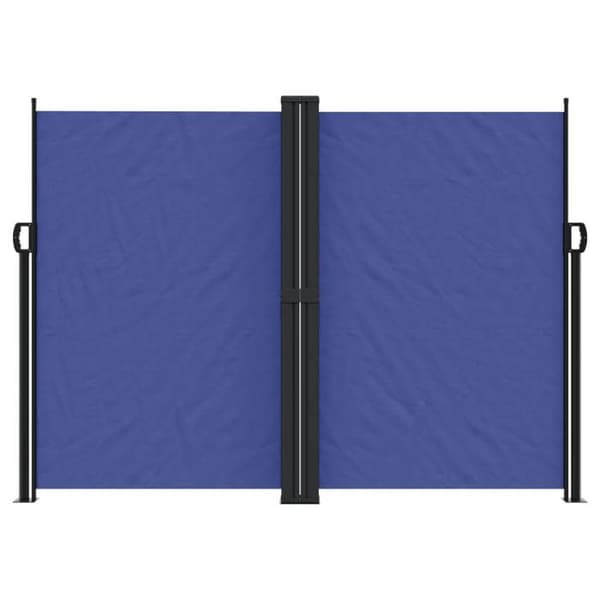 Maison Exclusive - Fällbart sidotak blått 180x600 cm