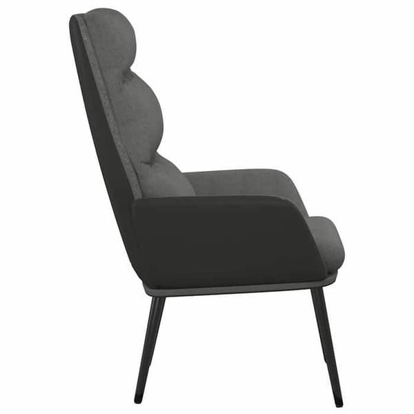Maison Exclusive - Ljusgrå avslappningsstol i tyg