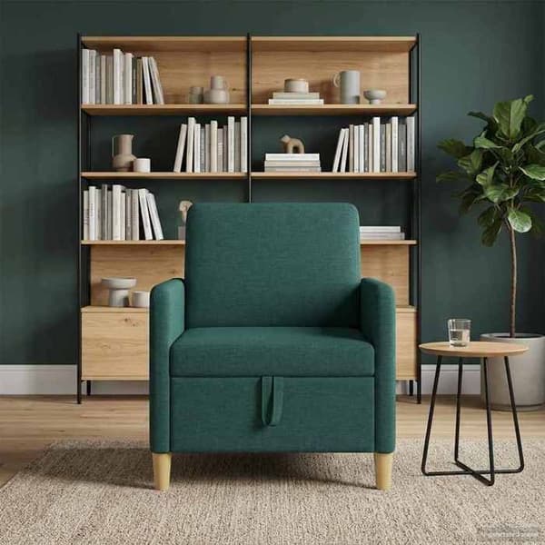 Maison Exclusive - Sofa med opbevaring Mørkegrøn 72 x 78 x 87 cm Polyester