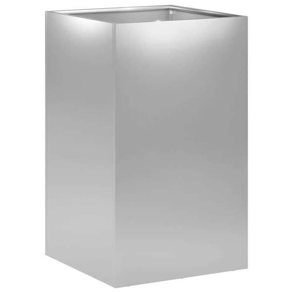 Maison Exclusive - Trädgårdskrukor 2 st Silver 30 x 30 x 40 cm