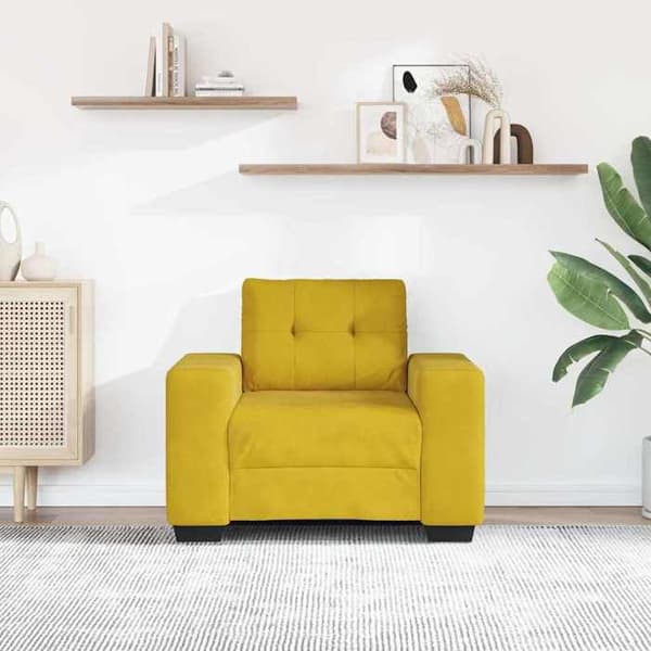 Maison Exclusive - Gul sofa stol 100x78x80 cm velour