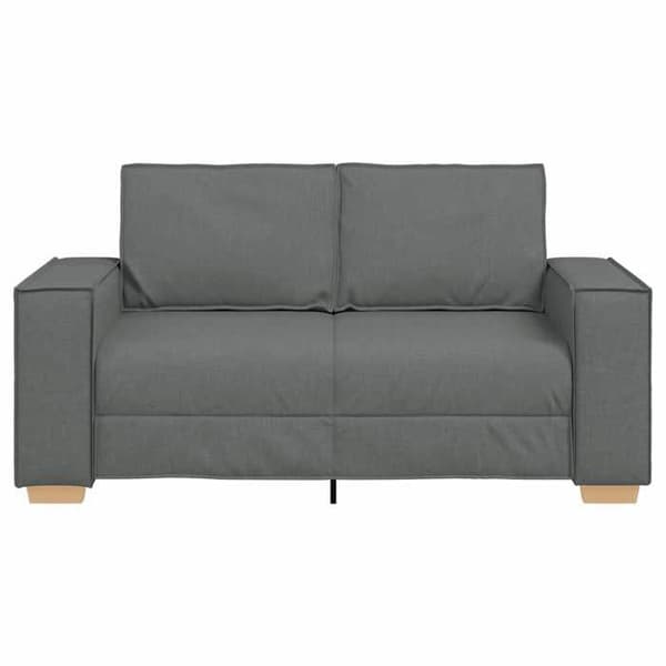 Maison Exclusive - Sofa 2 pladser Mørkegrå 160x78x84 cm Stof