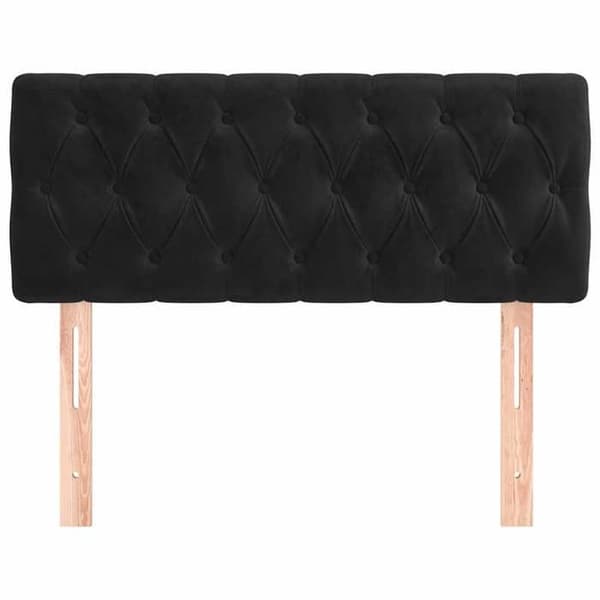 Maison Exclusive - Sort Hovedgærde 90x7x78/88 cm Velour