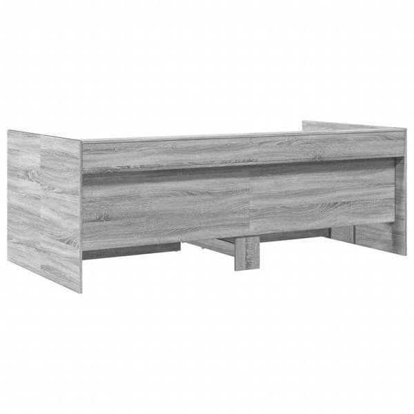 Dagseng - MAISON EXCLUSIVE - Maison Exclusive - 90 x 190 cm - Sonoma grå - 2 skuffer Sonoma grå