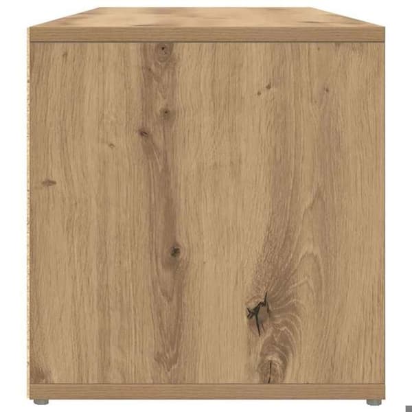 TV-möbel - EXKLUSIV HEM - 72 x 35 x 37 cm - Brun - Ingenjörsträ - Väggmontering brun