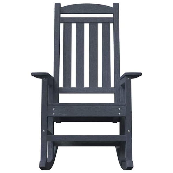 Maison Exclusive - 2-delars gungstol i marinblå polyeten