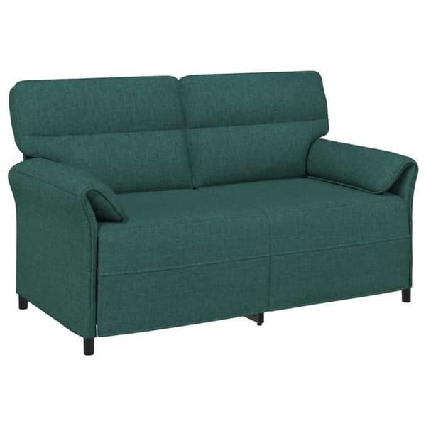 Maison Exclusive - Sæt af 2 sofaer Mørkegrøn Stof