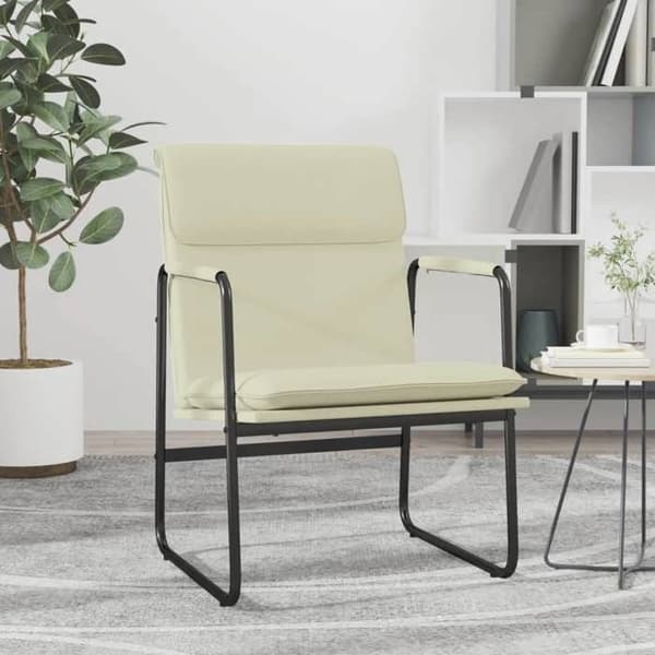 Maison Exclusive - Chaiselong Crème 55x64x80 cm Similæder