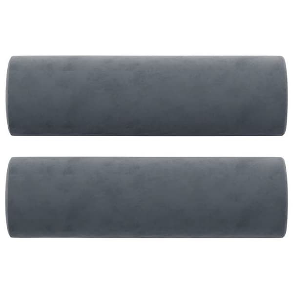 Soffa 2 platser - Maison Exclusive - Mörkgrå sammet - Robust metallram - 158x77x80 cm mörkgrå