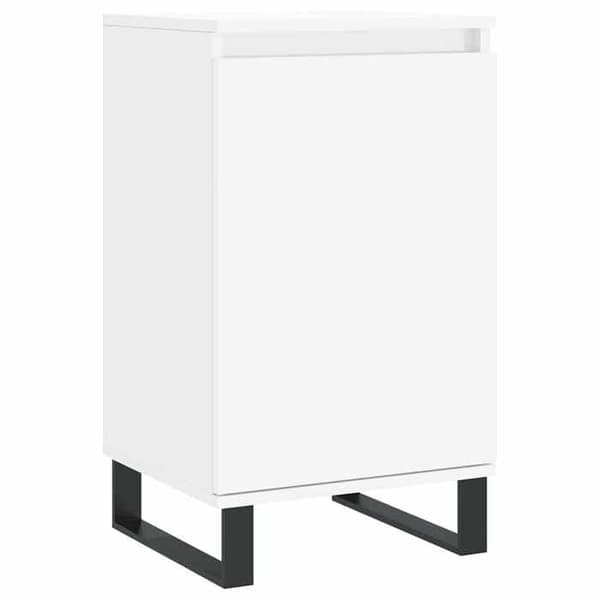 Maison Exclusive - Hvidt buffet 40x35x70 cm ingeniørtræ
