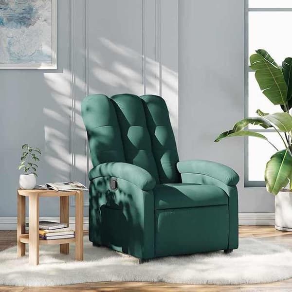 Maison Exclusive - Mørkegrøn Recliner Stol i Stof