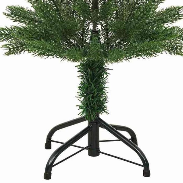 Maison Exclusive - Tynd kunstig juletræ med stativ 150 cm PE