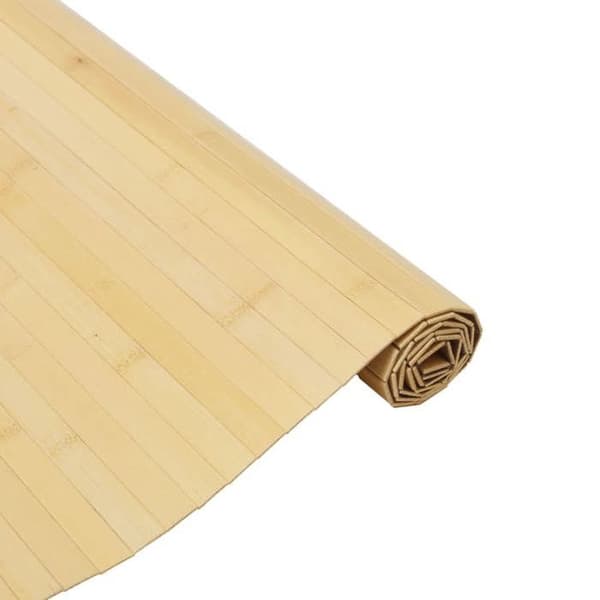 Maison Exclusive - Rektangulär matta i ljus natur 80x100 cm bambu