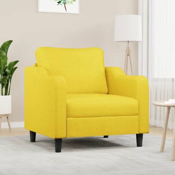 Maison Exclusive - Lys gul stol 60 cm Stof