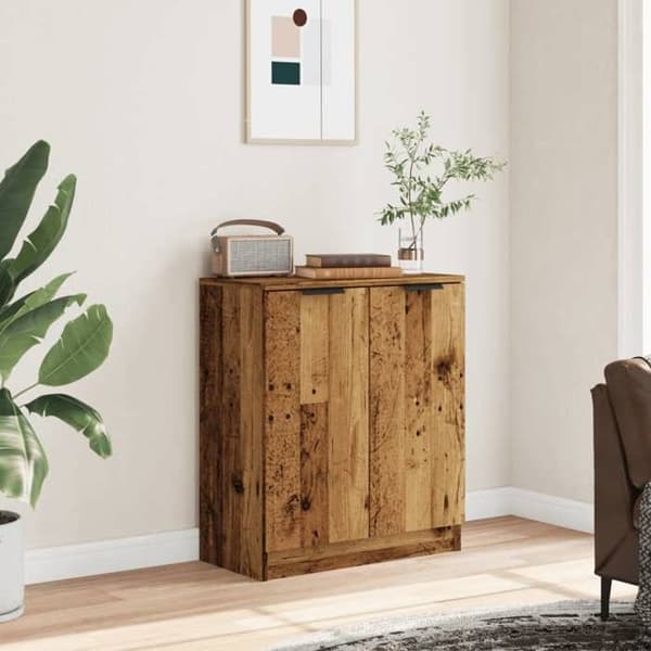 Maison Exclusive - Buffé gammalt trä 60x30x70 cm ingenjörsträ