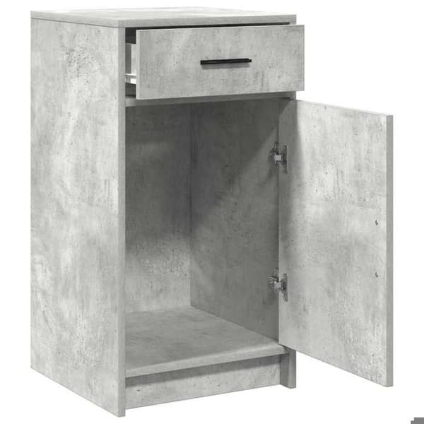 Maison Exclusive - Buffet Grå beton 40 x 40.5 x 75 cm Ingeniørtræ