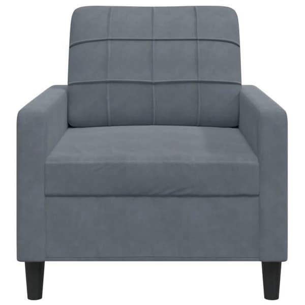 Maison Exclusive - Mørkegrå Stol 60 cm Velour