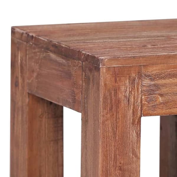 Maison Exclusive - Sofabord 30x30x30 cm massiv mahogni