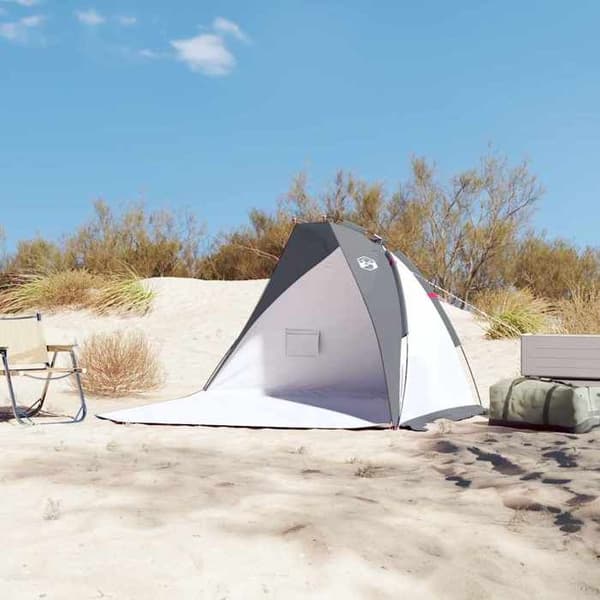 Maison Exclusive - Strandtält grå 268x223x125 cm 185T polyester